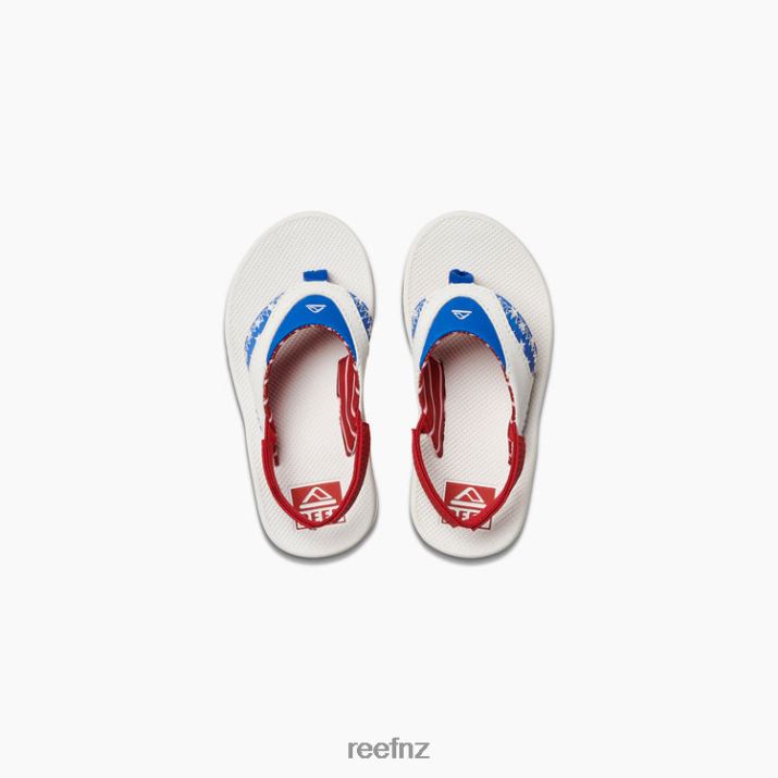 Reef Shoes NZ 62JVZ826 - Little Fanning Kids 1776 Reef