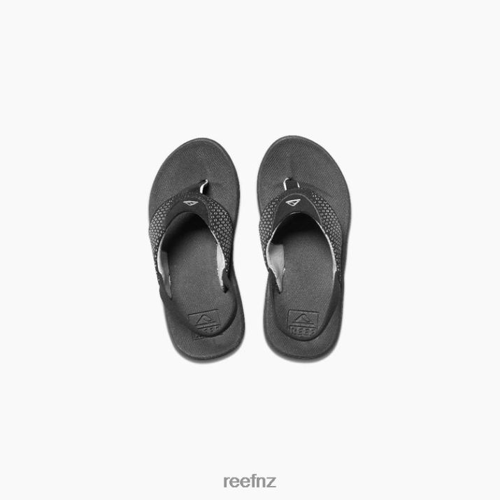 Reef Shoes NZ 62JVZ836 - Little Rover Kids Black Reef