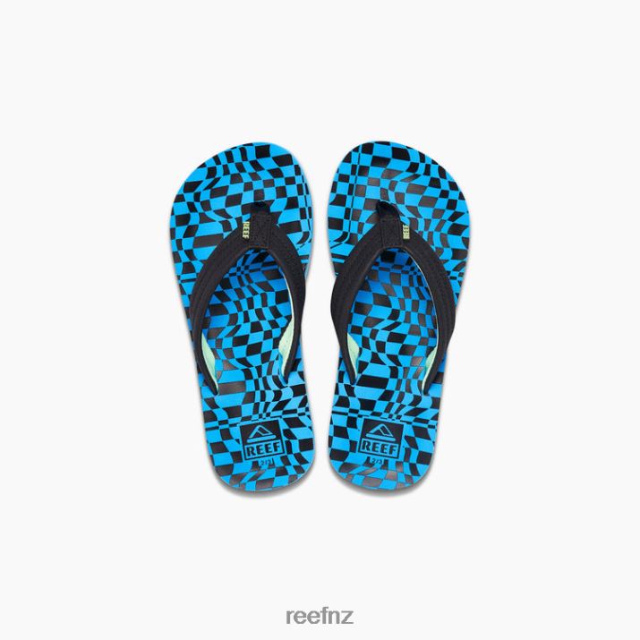 Reef Shoes NZ 62JVZ846 - Kids Ahi New Swell Checkers Reef