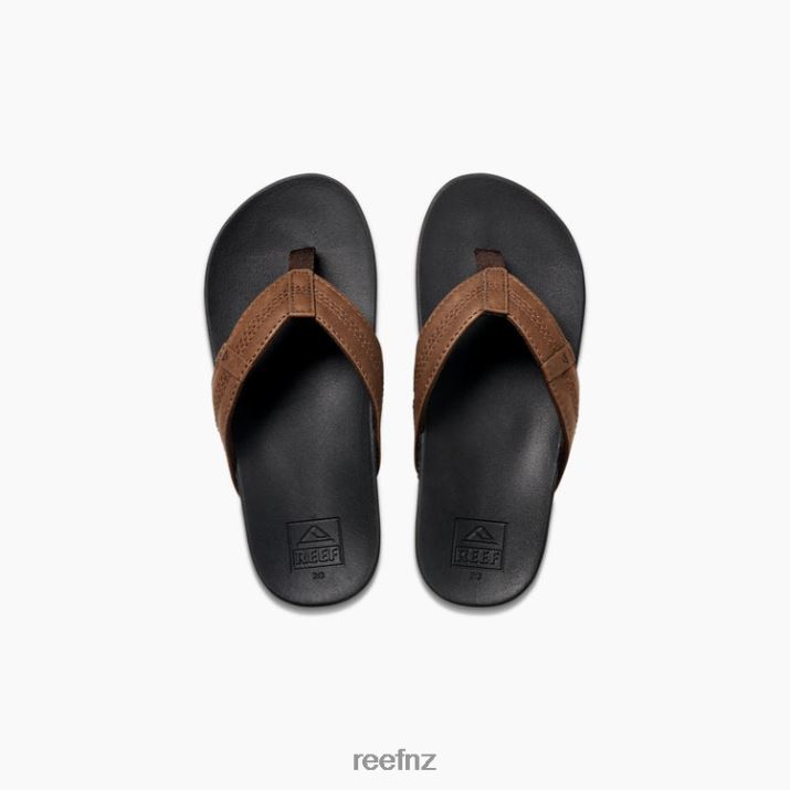 Reef Shoes NZ 62JVZ861 - Kids Cushion Phantom New Black/Brown Reef