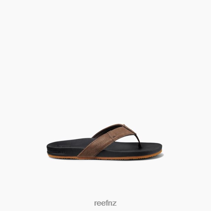 Reef Shoes NZ 62JVZ861 - Kids Cushion Phantom New Black/Brown Reef