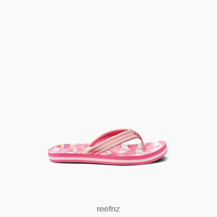 Reef Shoes NZ 62JVZ883 - Kids Ahi New Rainbows And Clouds Reef