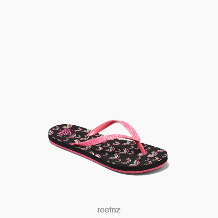 Reef Shoes NZ 62JVZ889 - Kids Stargazer Prints New Pink Rainbows Reef