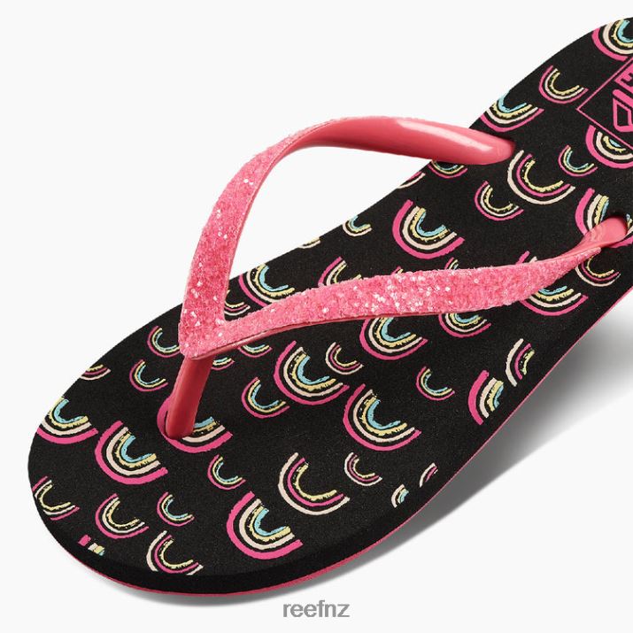 Reef Shoes NZ 62JVZ889 - Kids Stargazer Prints New Pink Rainbows Reef
