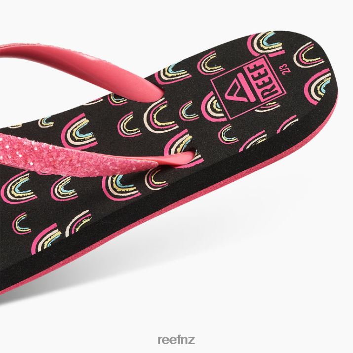 Reef Shoes NZ 62JVZ889 - Kids Stargazer Prints New Pink Rainbows Reef