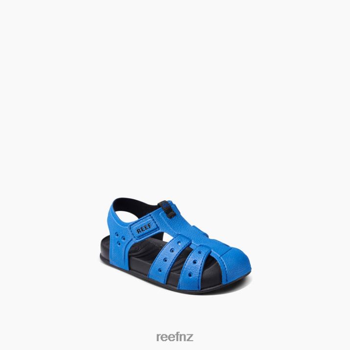 Reef Shoes NZ 62JVZ834 - Little Water Beachy Kids Blue/Black Reef