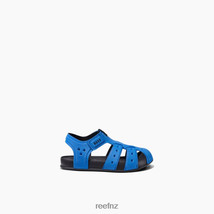 Reef Shoes NZ 62JVZ834 - Little Water Beachy Kids Blue/Black Reef
