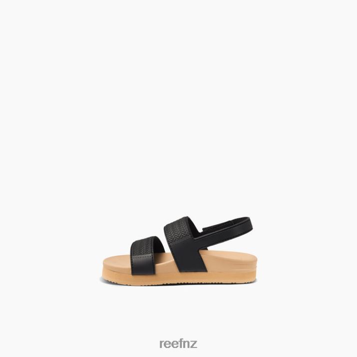 Reef Shoes NZ 62JVZ870 - Little Water Vista Kids Black/Tan Reef