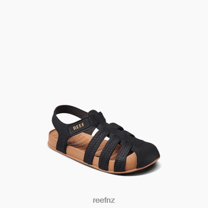 Reef Shoes NZ 62JVZ884 - Kids Water Beachy New Black/Tan Reef