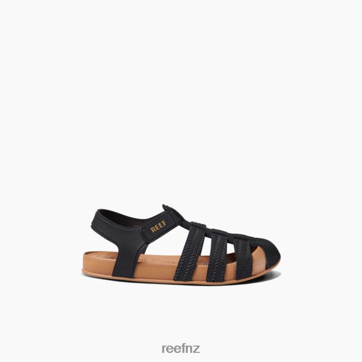 Reef Shoes NZ 62JVZ884 - Kids Water Beachy New Black/Tan Reef