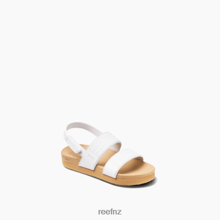 Reef Shoes NZ 62JVZ892 - Kids Water Vista New White/Tan Reef