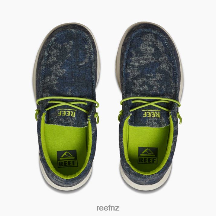 Reef Shoes NZ 62JVZ843 - Kids Cushion Coast New Night Vision Reef