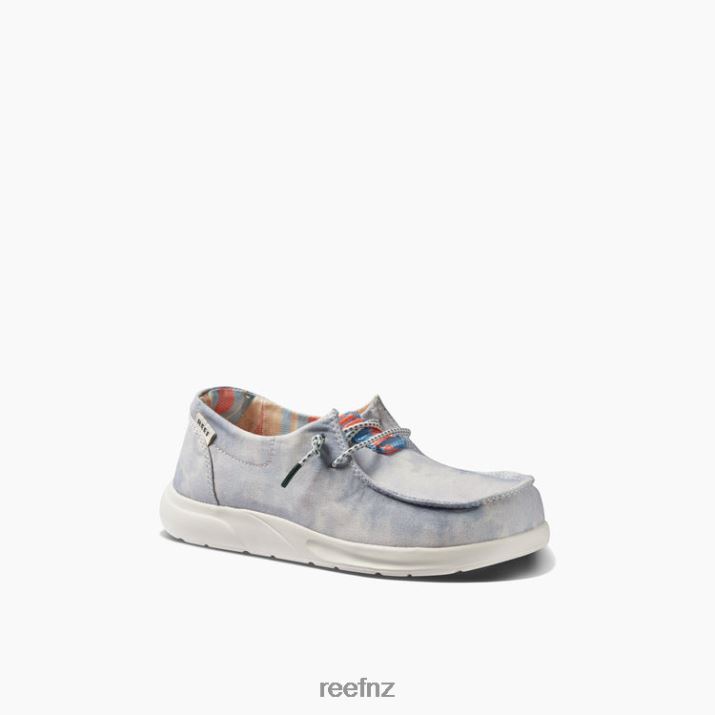 Reef Shoes NZ 62JVZ878 - Kids Cushion Coast New Washed Ocean Reef