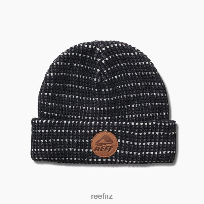 Reef NZ 62JVZ790 - Bernie Cuff Beanie Men Caviar Reef