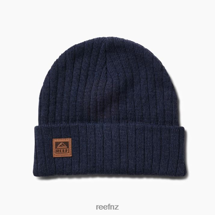 Reef NZ 62JVZ793 - Jenks Cuff Beanie Men Insigna Blue Reef