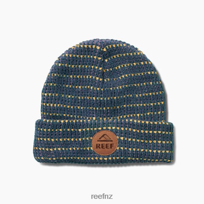 Reef NZ 62JVZ796 - Bernie Cuff Beanie Men Insigna Blue Reef