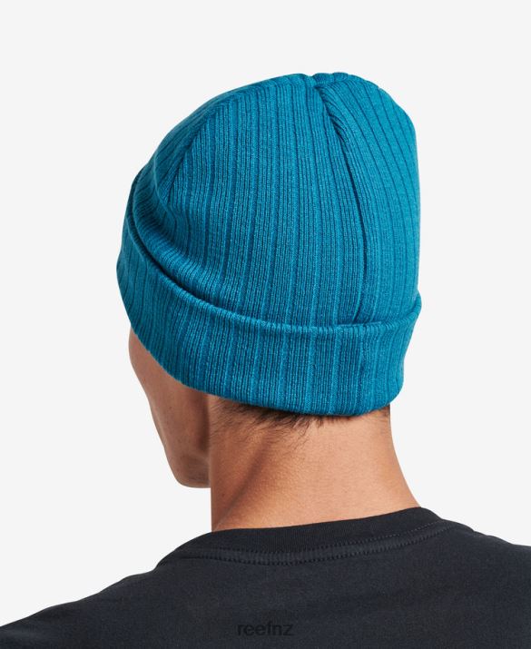 Reef NZ 62JVZ799 - Jenks Cuff Beanie Men Biscay Bay Reef