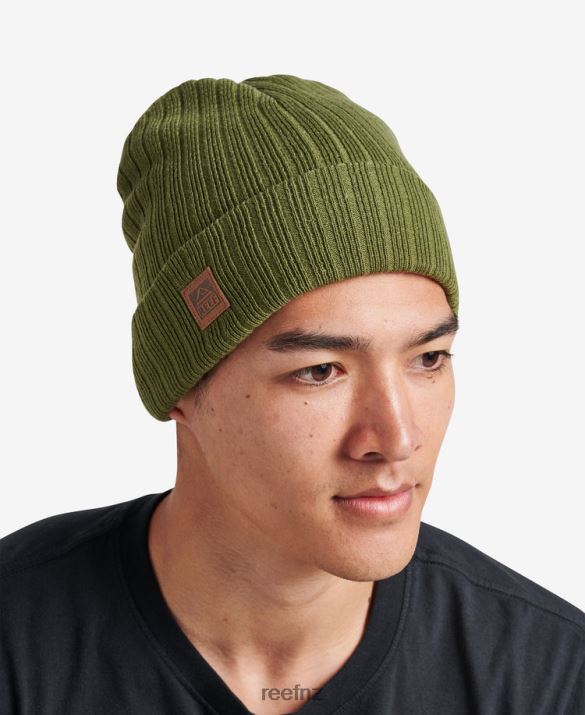 Reef NZ 62JVZ800 - Jenks Cuff Beanie Men Avocado Reef