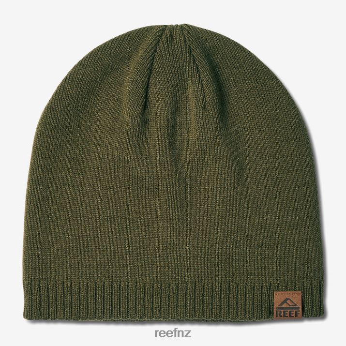 Reef NZ 62JVZ814 - Marty Skull Beanie Men Dark Olive Reef