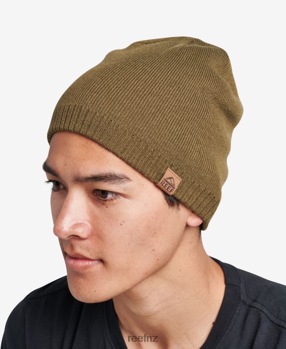 Reef NZ 62JVZ814 - Marty Skull Beanie Men Dark Olive Reef