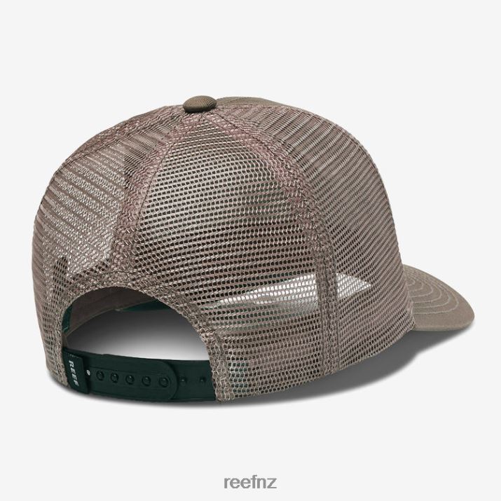 Reef NZ 62JVZ756 - Townsend Snapback Trucker Hat Men Coriander Reef