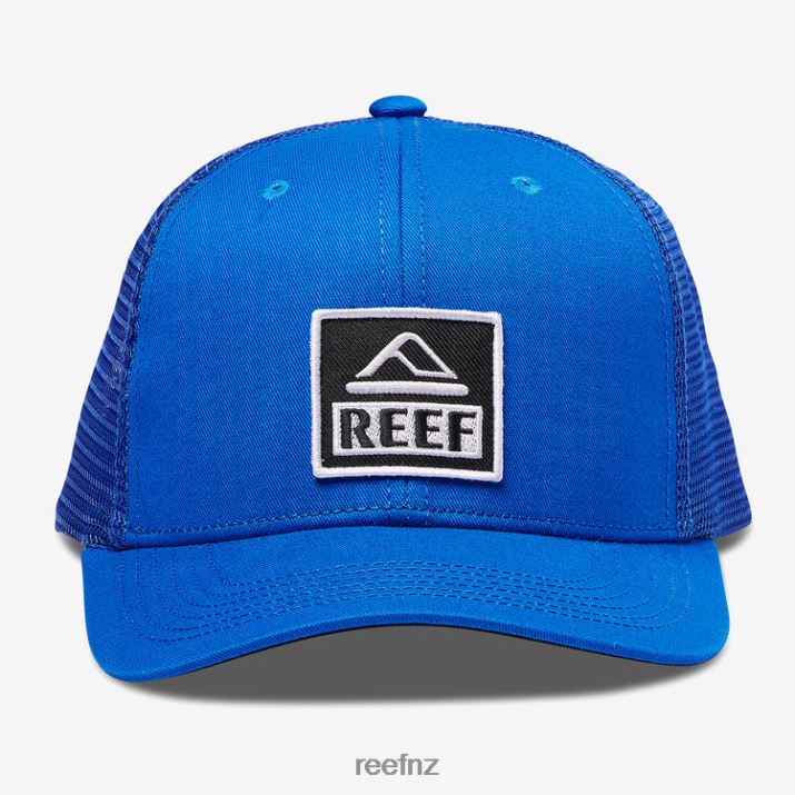 Reef NZ 62JVZ763 - Townsend Snapback Trucker Hat Men French Blue Reef