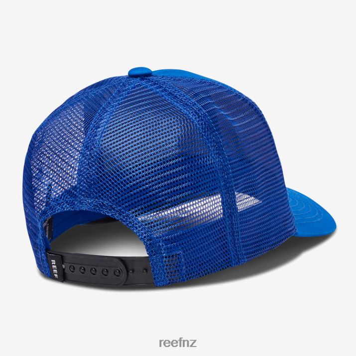 Reef NZ 62JVZ763 - Townsend Snapback Trucker Hat Men French Blue Reef