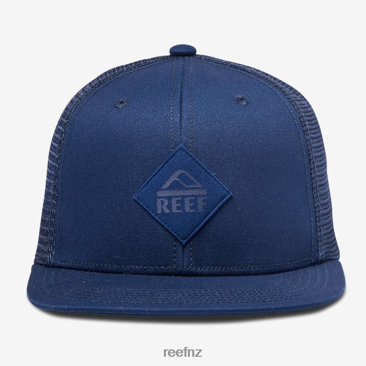 Reef NZ 62JVZ766 - Madre Snapback Trucker Hat Men Insignia Blue Reef