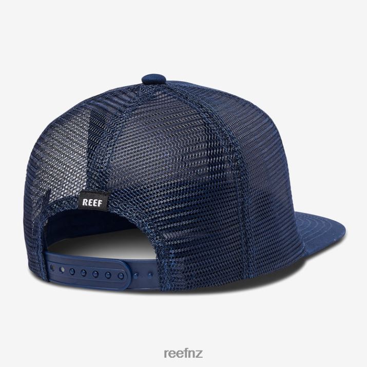 Reef NZ 62JVZ766 - Madre Snapback Trucker Hat Men Insignia Blue Reef