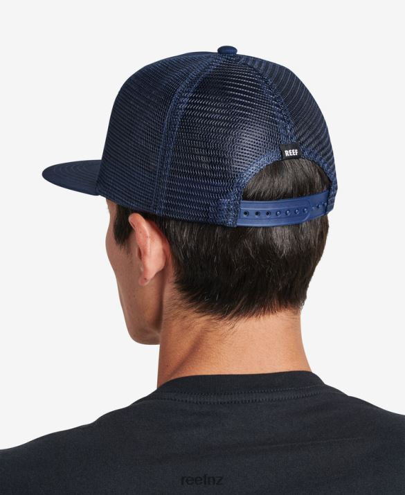 Reef NZ 62JVZ766 - Madre Snapback Trucker Hat Men Insignia Blue Reef