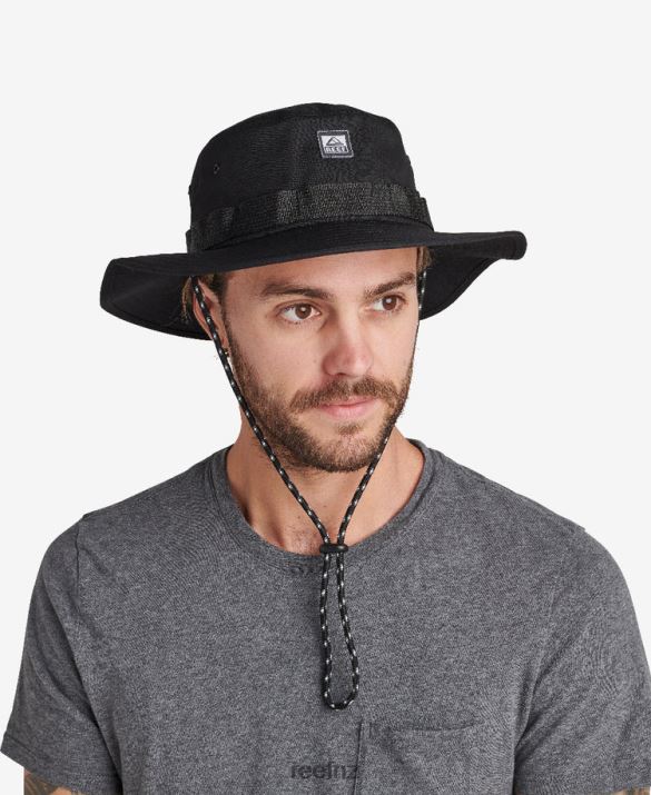 Reef NZ 62JVZ771 - Manu Safari Hat Men Caviar Reef