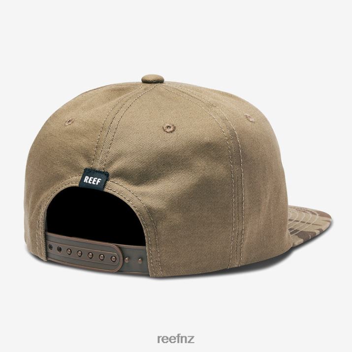 Reef NZ 62JVZ772 - Hightime Snapback Hat Men Coriander Reef