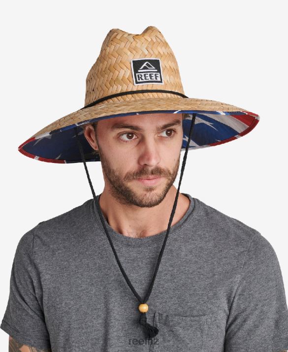 Reef NZ 62JVZ776 - Breakwater Lifeguard Hat Men Jester Red Reef