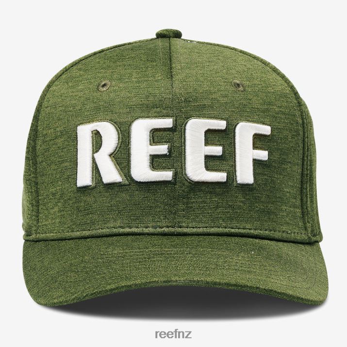 Reef NZ 62JVZ782 - Barcelona Stretch Fit Hat Men Dark Olive Reef