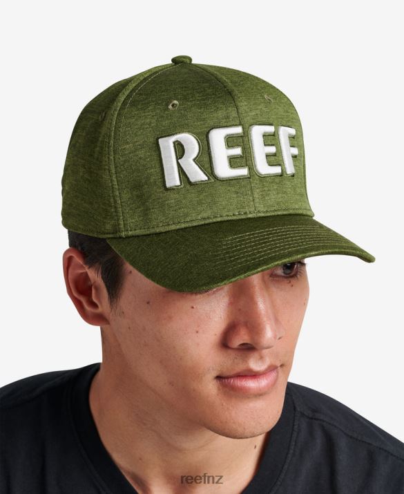 Reef NZ 62JVZ782 - Barcelona Stretch Fit Hat Men Dark Olive Reef
