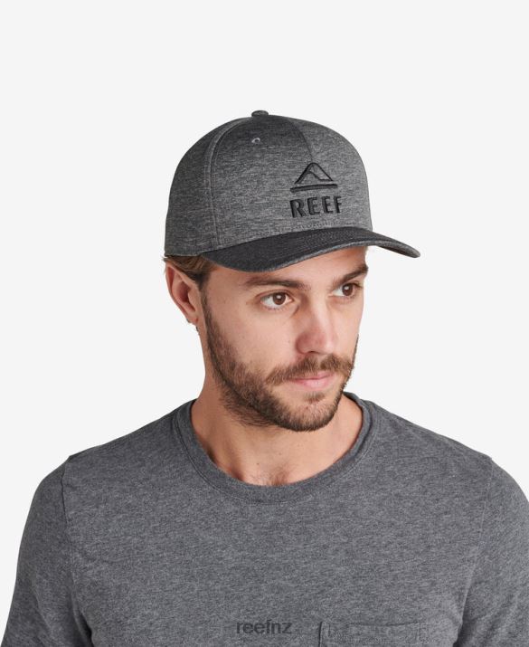 Reef NZ 62JVZ783 - Grand Stretch Fit Hat Men Caviar Reef