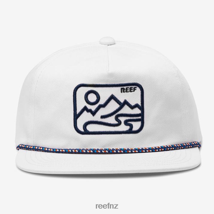 Reef NZ 62JVZ786 - Framer Snapback Unstructured Hat Men Marshmallow Reef
