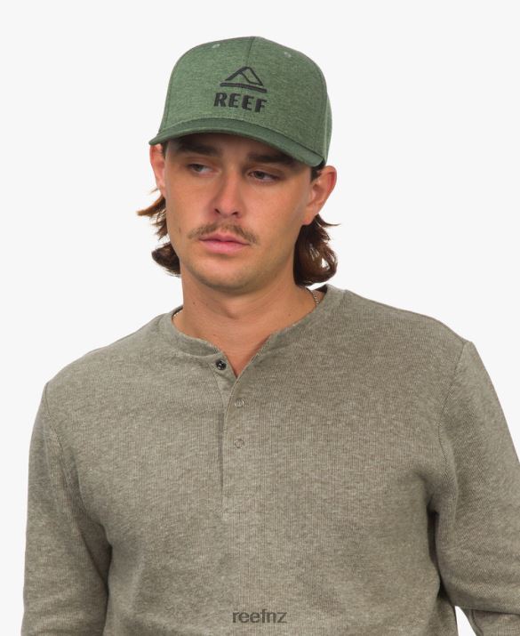 Reef NZ 62JVZ787 - Grand Stretch Fit Hat Men Thyme Reef
