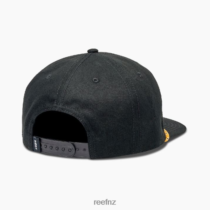 Reef NZ 62JVZ792 - Henderson Flat Bill Hat Men Caviar Reef
