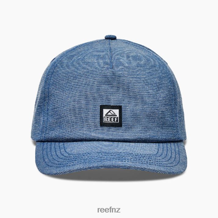 Reef NZ 62JVZ802 - Bellport Snapback Unstructured Hat Men Insignia Blue Reef
