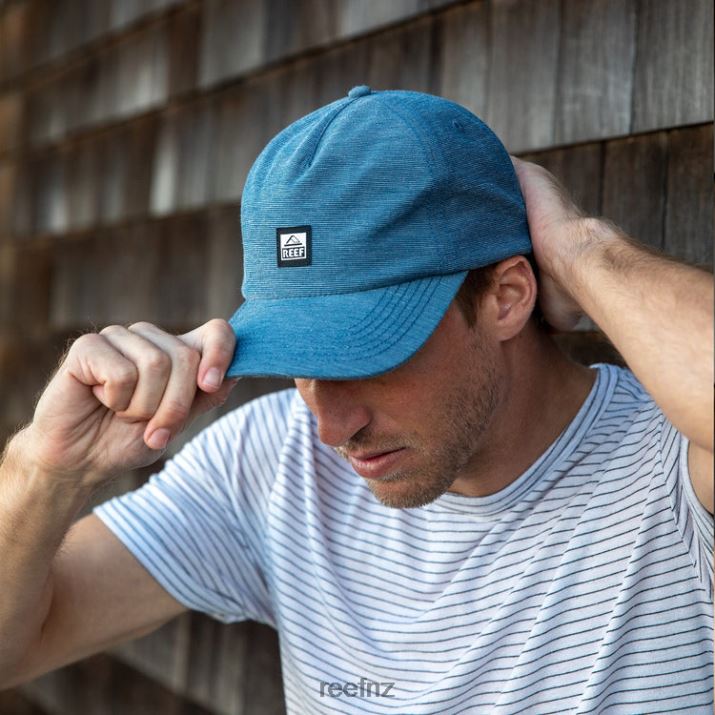 Reef NZ 62JVZ802 - Bellport Snapback Unstructured Hat Men Insignia Blue Reef