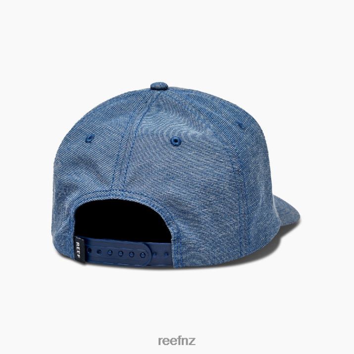 Reef NZ 62JVZ802 - Bellport Snapback Unstructured Hat Men Insignia Blue Reef