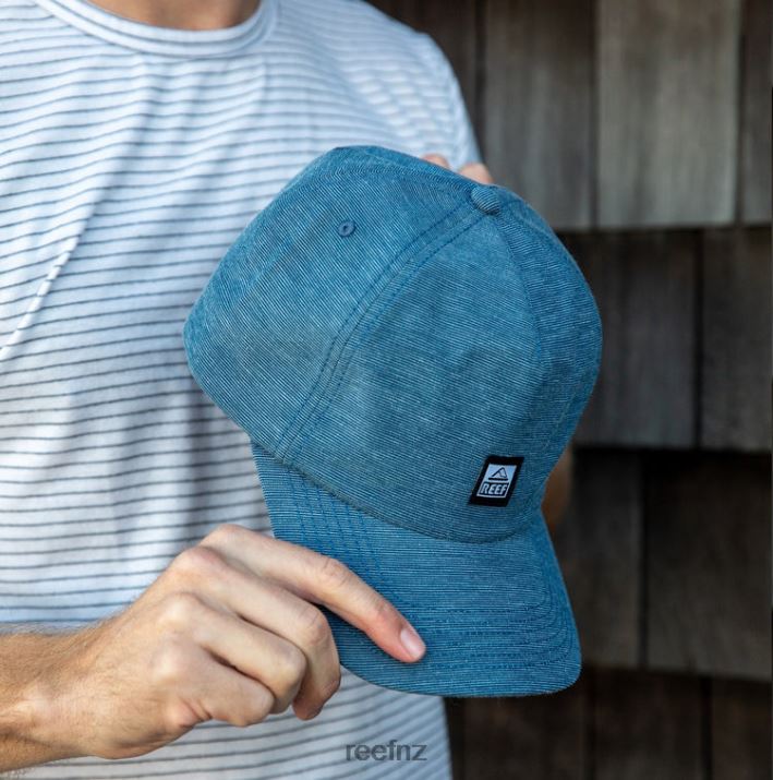 Reef NZ 62JVZ802 - Bellport Snapback Unstructured Hat Men Insignia Blue Reef