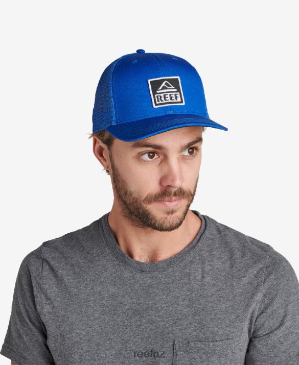 Reef NZ 62JVZ803 - Townsend Snapback Trucker Hat Men Lapis Blue Reef