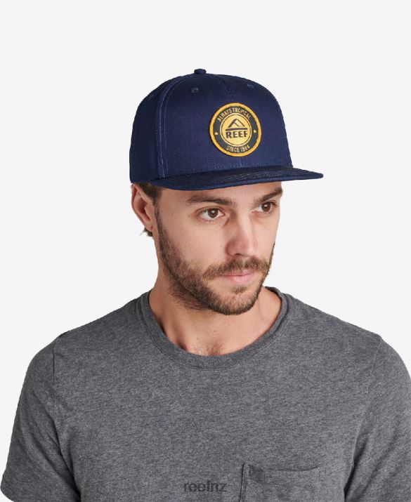 Reef NZ 62JVZ806 - Woodbury Flat Bill Hat Men Insignia Blue Reef