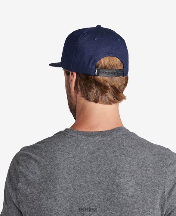Reef NZ 62JVZ806 - Woodbury Flat Bill Hat Men Insignia Blue Reef
