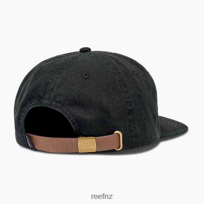 Reef NZ 62JVZ810 - Hale Strapback Unstructured Hat Men Caviar Reef