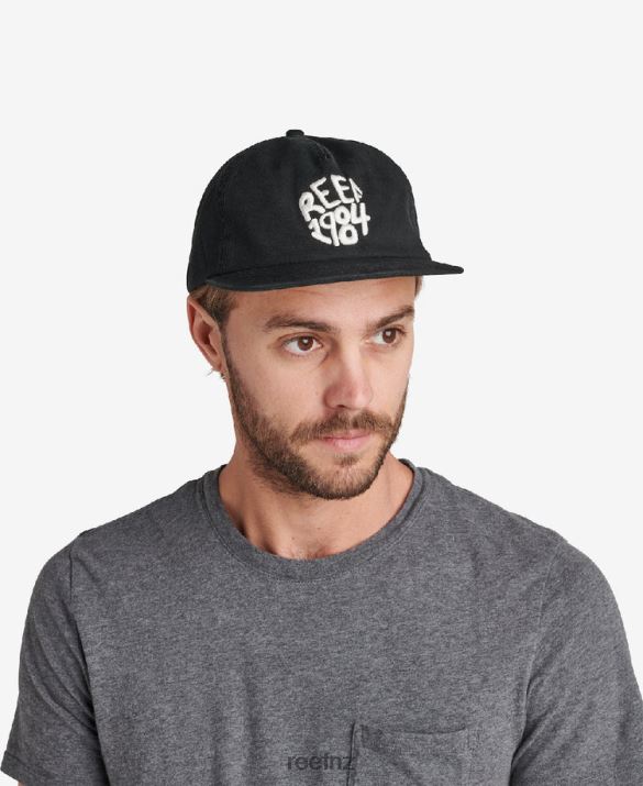 Reef NZ 62JVZ810 - Hale Strapback Unstructured Hat Men Caviar Reef