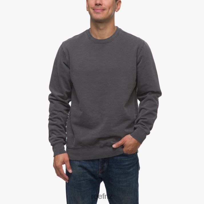 Reef NZ 62JVZ724 - Vivas Crewneck Pullover Men Pirate Blk Reef