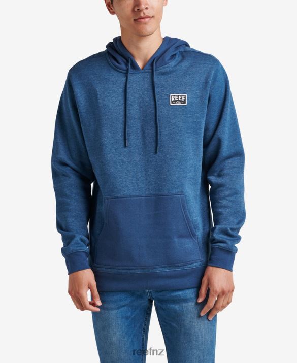 Reef NZ 62JVZ731 - Station Pullover Hoodie Men Insignia Blue Reef